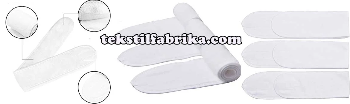 makyaj hijyen Cilt bakımı havlu saç bandı üretimi